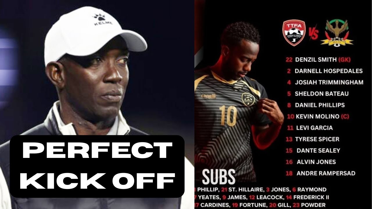 Trinidad And Tobago With The Perfect Kick Off vs St Kitts In FIFA Concacaf WCQ Road to 2026