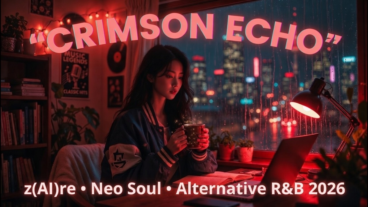 Crimson Echo 🌒 z(AI)re | Neo Soul 2026 (Crimson Echo Track 3)