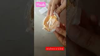 Meesho jewellery haul/meesho bangles unboxing shorts meesho instagram