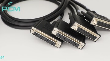 LFH 160 Pin to D-sub DB50 * 4 ports Cables
