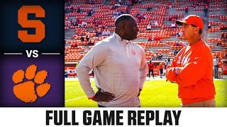 Syracuse vs. Clemson Full Game | 2022 ACC Football