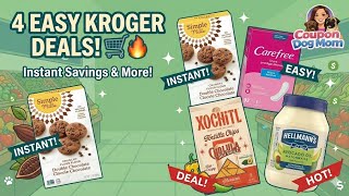 🛒🔥4 INSANE deals at Kroger this week 