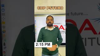 Daily CDP Psychology Live Class At 2:15 Pm✅