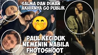 Paul Keciduk Nemenin Nabila Fhotoshoot, Salma Dan Diman Akhirnya Go Publik 🤭