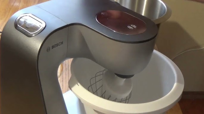 BOSCH MUM 5 - Unboxing - ENGLISH  BOSCH CreationLine Serie 4 MUM5XW40G  Stand Mixer – Champagne 