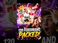 🔥 120 FERDINAND PACKED! 😱 BEST CB IN FC MOBILE?#shortfeed #fcmobile #shorts #packopening #fifa .