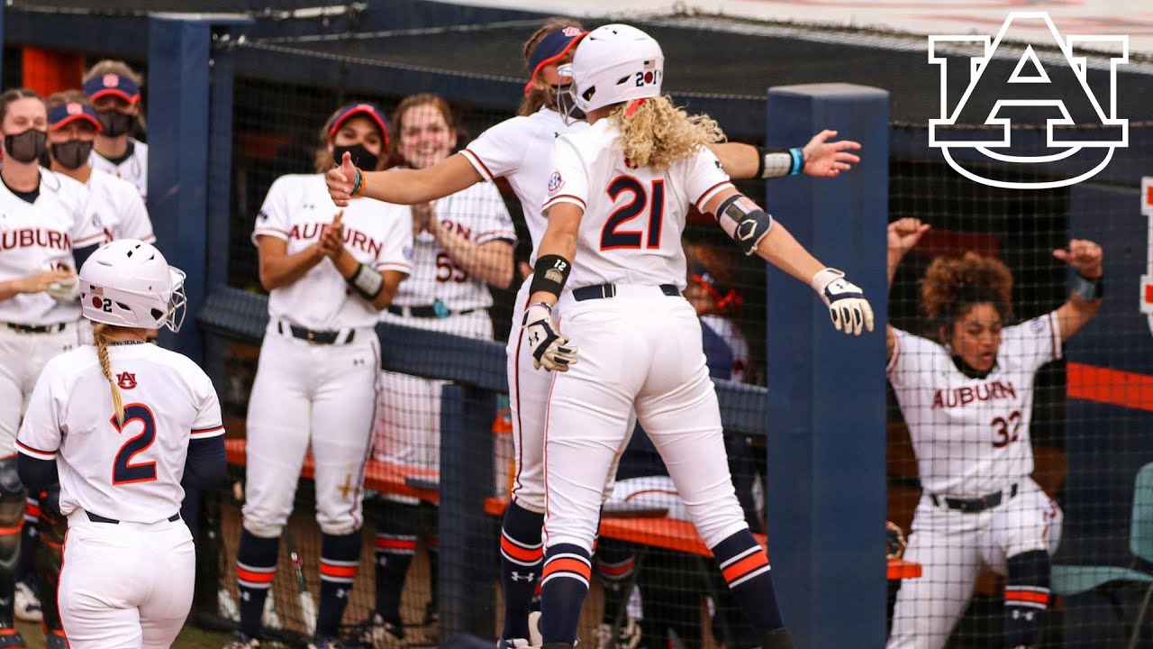 Auburn vs Kentucky Highlights Softball April 16, 2021 YouTube