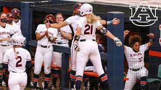 Auburn vs Kentucky Highlights | Softball - April 16, 2021 screenshot 1