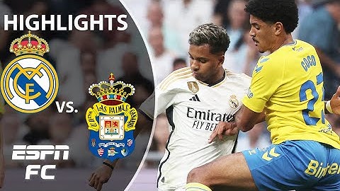 Real Madrid vs. Las Palmas | LALIGA Highlights | ESPN FC