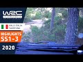 WRC - Rally Italia Sardegna 2020: Highlights Stages 1-3