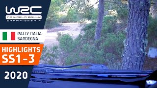 WRC - Rally Italia Sardegna 2020: Highlights Stages 1-3