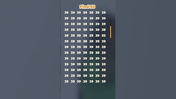 Can you find 93? #puzzle #brainteaser #numberchallenge