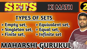 Sets | chse class 11 math chapter 1 | types of sets | in odia | #sets