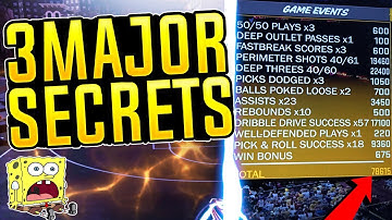 3 MAJOR SECRETS THAT WILL INCREASE YOUR OVERALL FAST!! HOW TO GET 99 OVERALL NBA 2K18