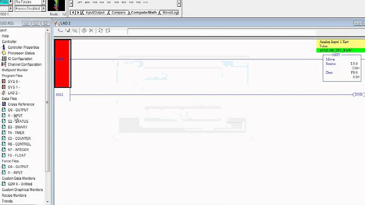 RSLogix 500   Advanced Programming   Analog Input Circuits