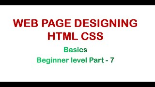 HTML Formatting Elements Part-1