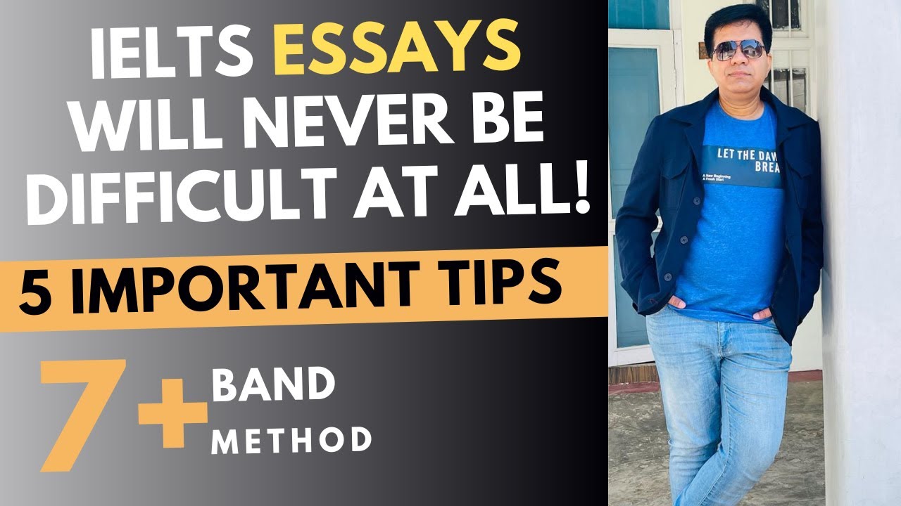 ⁣IELTS ESSAYS WILL NEVER BE DIFFICULT AT ALL: 5 IMPORTANT TIPS BY ASAD YAQUB