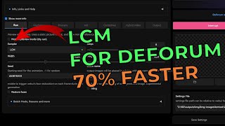 Lcm Sampler For Deforum | Stable Diffusion WebUI