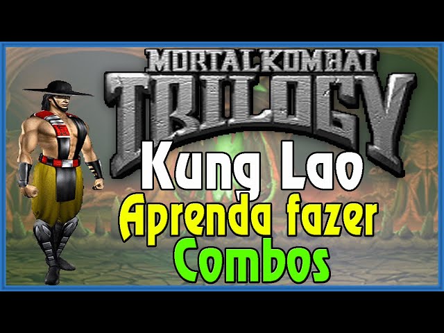 Mortal Kombat X - KUNG LAO TRUQUE DO CHAPEU - Tutorial Combo 41% usando 1  barra, meio da tela 