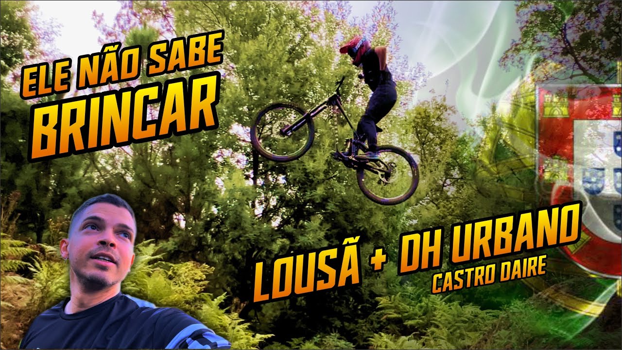 2º VEZ NO LOUSÃ, UM ACIDENTE ATRAPALHOU NOSSOS PLANOS #mtb  #portugal #downhill