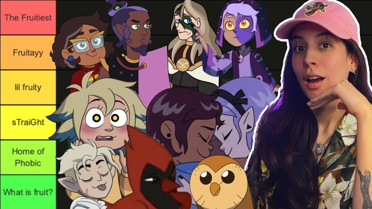 The cast of the Owl House, ranked from Gay to Straight (Updated!) :  r/TheOwlHouse