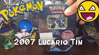 Diamond & Pearl Booster Packs - Pokemon TCG - Lucario Collectors Tin