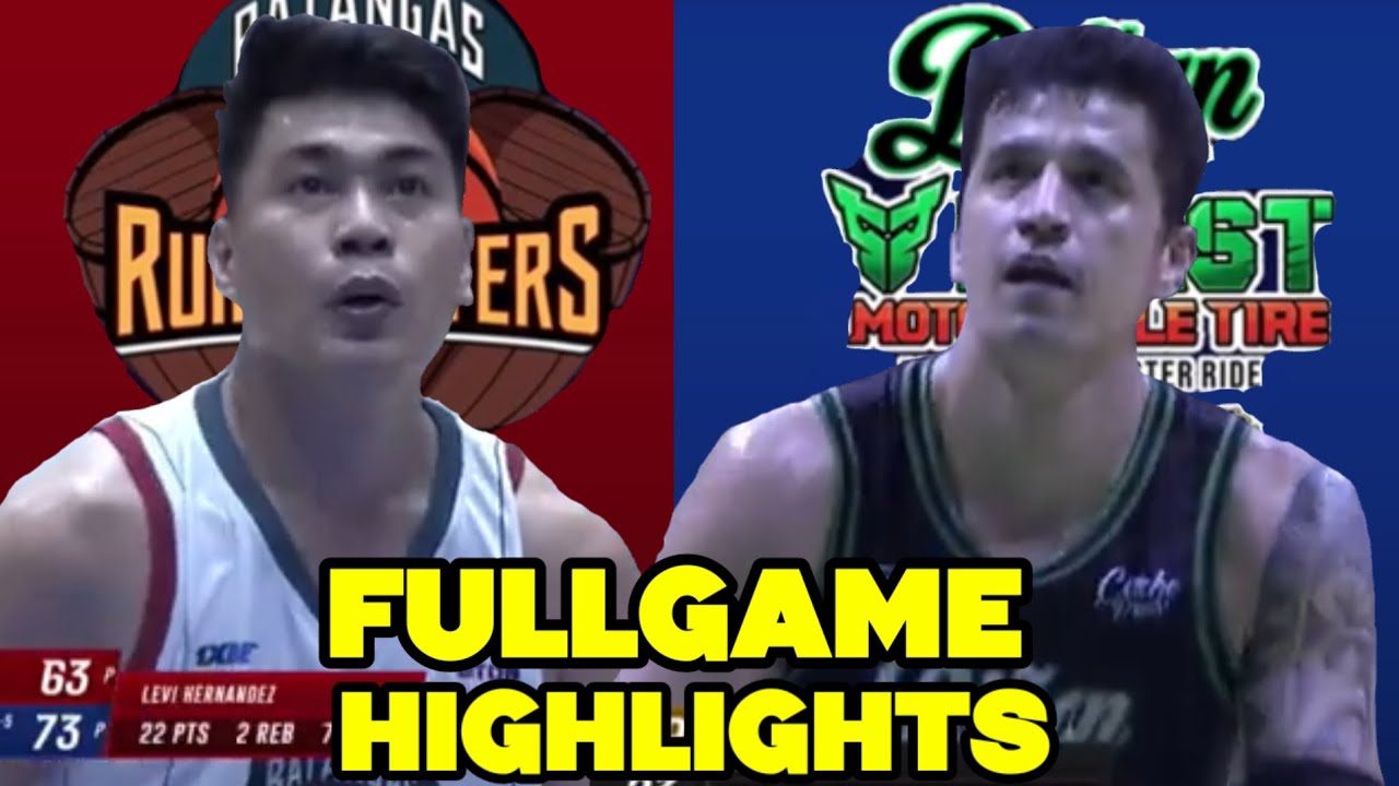 INTENSE GAME| MPBL2025 BATANGAS CITY TANDUAY RUM MASTERS VS BIÑAN ...