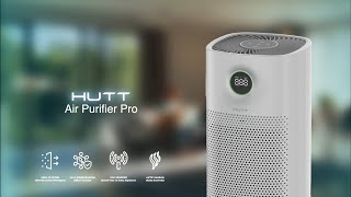 Hutt Air Purifier Pro Negatif İyon Teknolojisiyle Evde Saf Atmosfer 55M²Ye Kadar