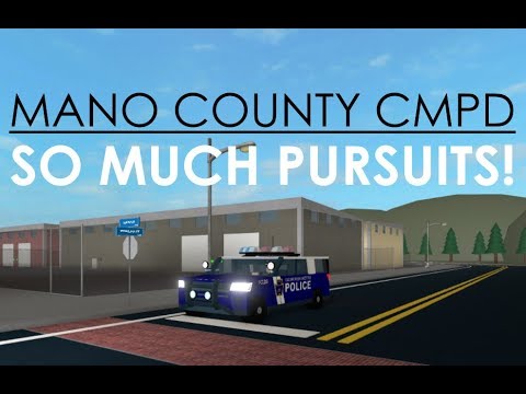 Roblox Mano County Cmpd 15 So Much Pursuits Youtube - roblox mano county
