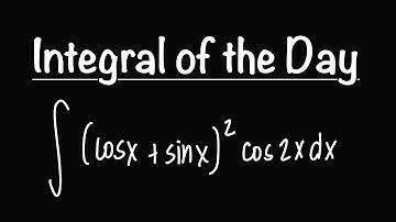 Integraal van de dag 9.2.23 | Goniometrie-integraal op TWEE manieren! | Wiskunde met professor V