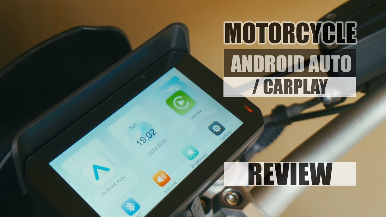 AutoABC motorcycle android auto / carplay. Cheap sat nav solution