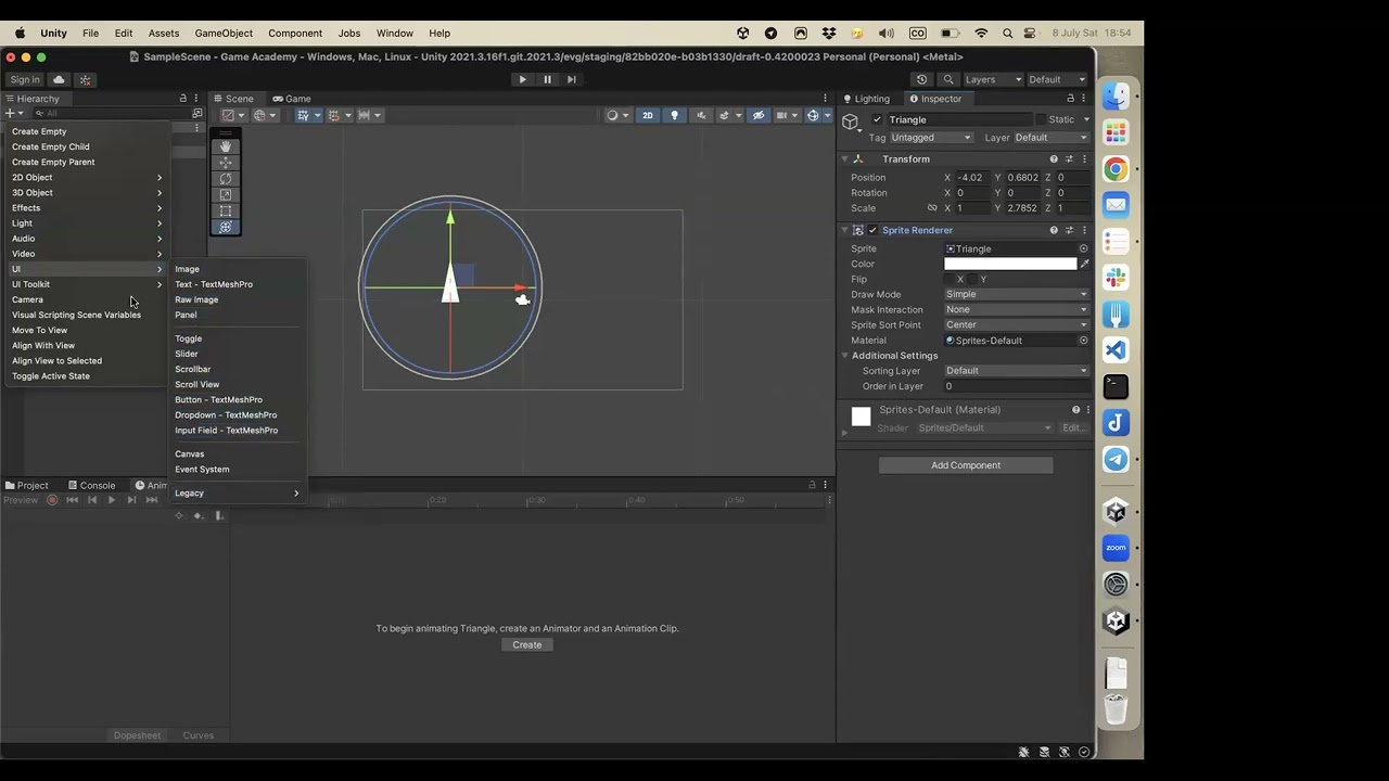 Gaming Academy 3 - Unity 101 with Mohamad Kotob and Ashraf Abi Said