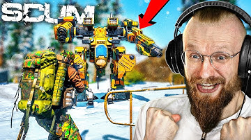 I FOUND AND DESTROYED A MECH ROBOT! - SCUM 0.7 Update
