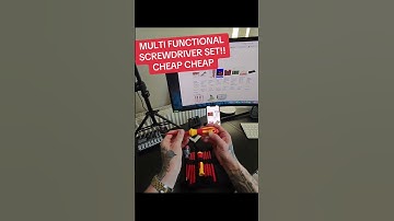 10-in-1 screwdriver set: your ultimate diy companion! #toolset