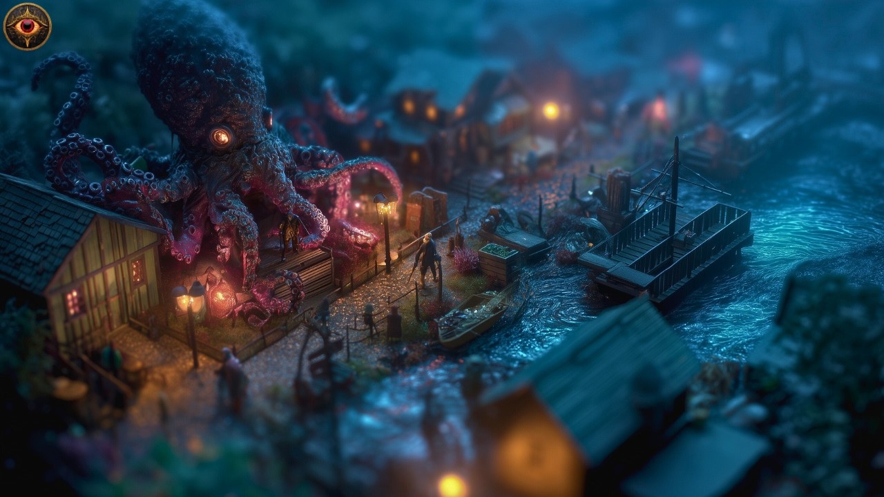 Tilt-Shift Cosmic Horror Fantasy Montage