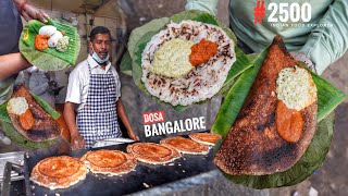 40Rs/- Only Highest Selling Onion Dosa in Bangalore | 2500 Dosa Sell Everyday | Street Food India