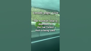 InnoDB Storage Engine: "innodb_page_size" Explained!