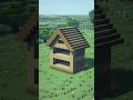 ⚒️ Minecraft | How To Build a Small Wooden House #minecraft