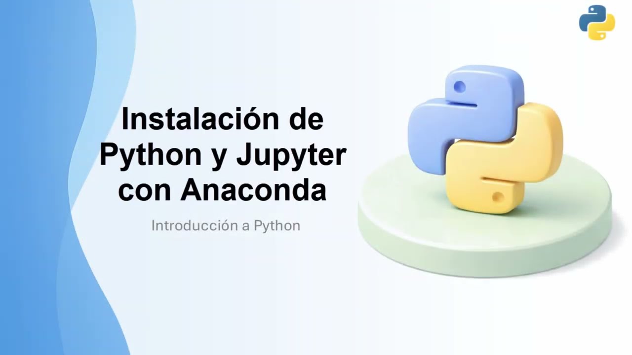 Instalación de Python y Jupyter con Anaconda