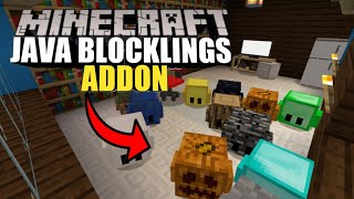 Java blocklings (ADDON) blocklings para MINECRAFT PE 1.16 || ADDON BLOCKLINGS || MCPE 1.16