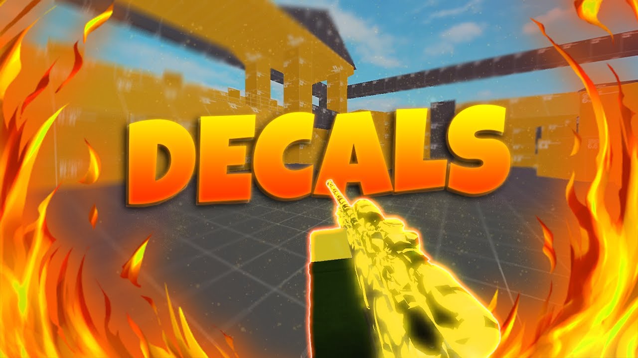 'DECALS' | Roblox Arsenal Montage