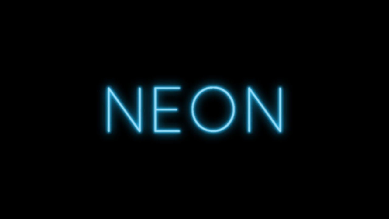 How to Create a Neon Text Effect in Adobe Illustrator - Urdu / Hindi ...