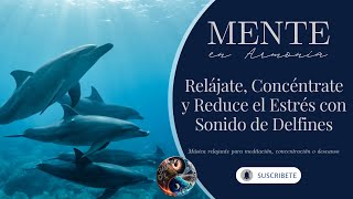 Sinfonía Submarina Relájate, Concéntrate y Reduce el Estrés con Sonido de Delfines y Frecuencias