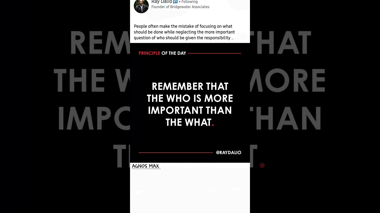 Ray Dalio principles 