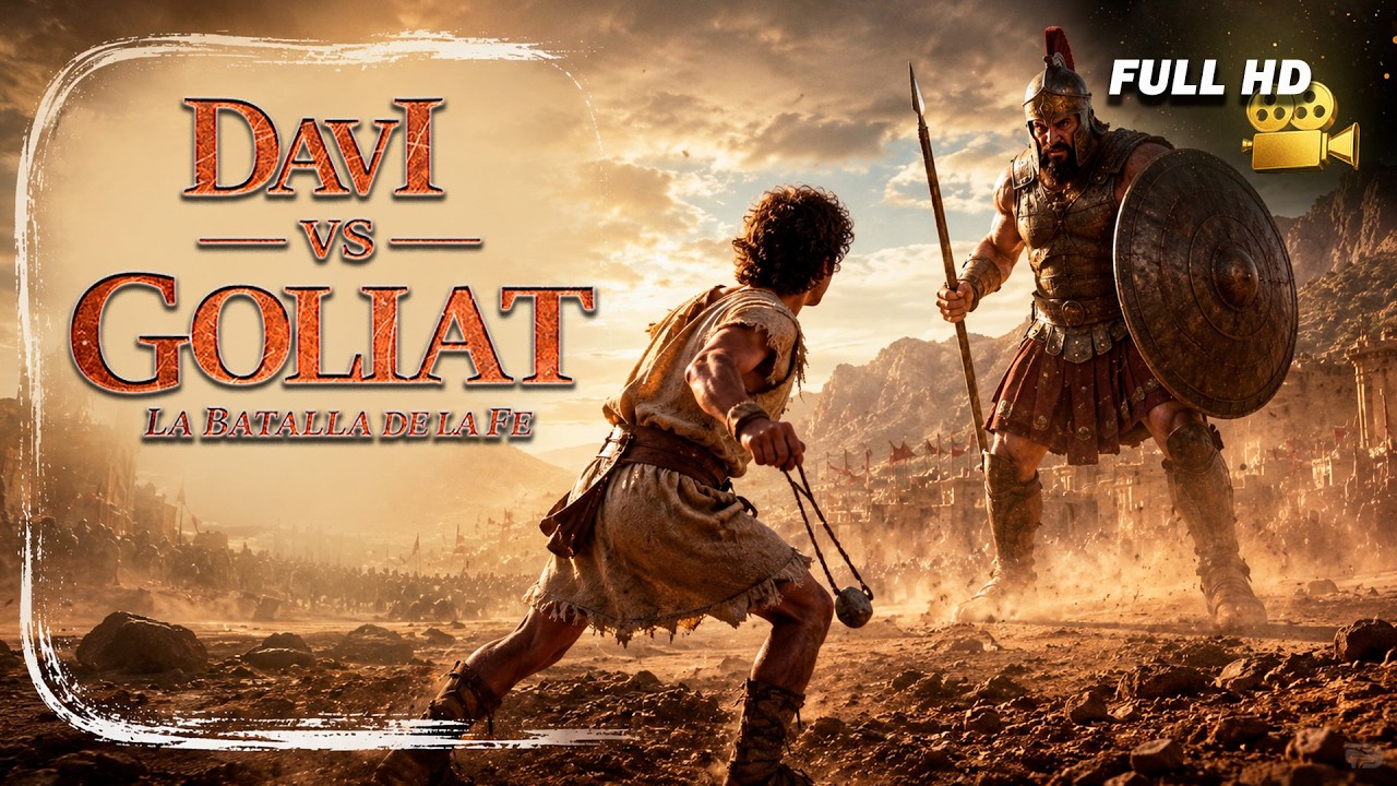 Miniatura de YouTube: Una historia de valor que atrapa | David Vs. Goliat - La Batalla de la Fe | PANTALLA DE ÉXITO🎬