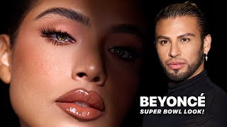 Step-by-Step: Beyoncé's Super Bowl 2024 Makeup Tutorial!
