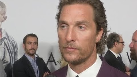 Matthew McConaughey reacts to the news that Sam Shepard passed away