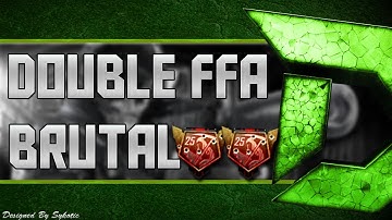 Black Ops 2: Double Brutal Medal In FFA | Subscribe To @RinaldiXBL