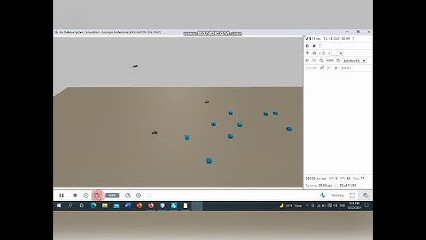 Air defense system simulation on Anylogic program made by ZEYAD MOHAMED ELBARABRY