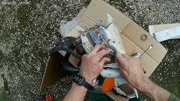 Replacing drive sprocket on Stihl chainsaw